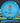Meridian Discs Marbled Clarus Oasis Eclipse 1.0 Blue White Baby Blue/Red squares 176.6g