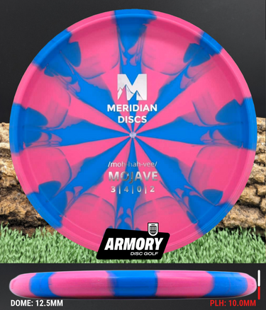 Meridian Discs Mojave pink-blue/silver 173g