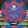 Meridian Discs Tundra red-blue/silver stamp 173g