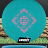 Mint Discs Rodeo Royal Medium Aquamarine/Pink 180g