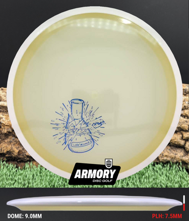 MVP Lab Second Discs (Factory Seconds) Eclipse Tesla green/blue shatter 169g