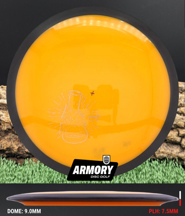 MVP Lab Second Discs (Factory Seconds) Nitro orange/gold sparkle 168.5g