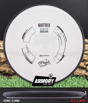 MVP Matrix Neutron White/Black 168g