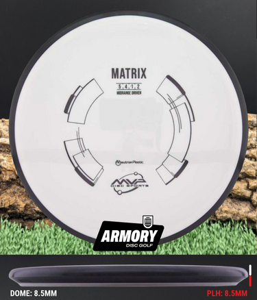 MVP Matrix Neutron White/Black 168g