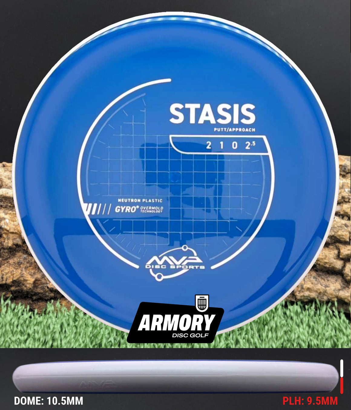 MVP Discs Stasis - Overstable Approach Putter – Armory Disc Golf Shop