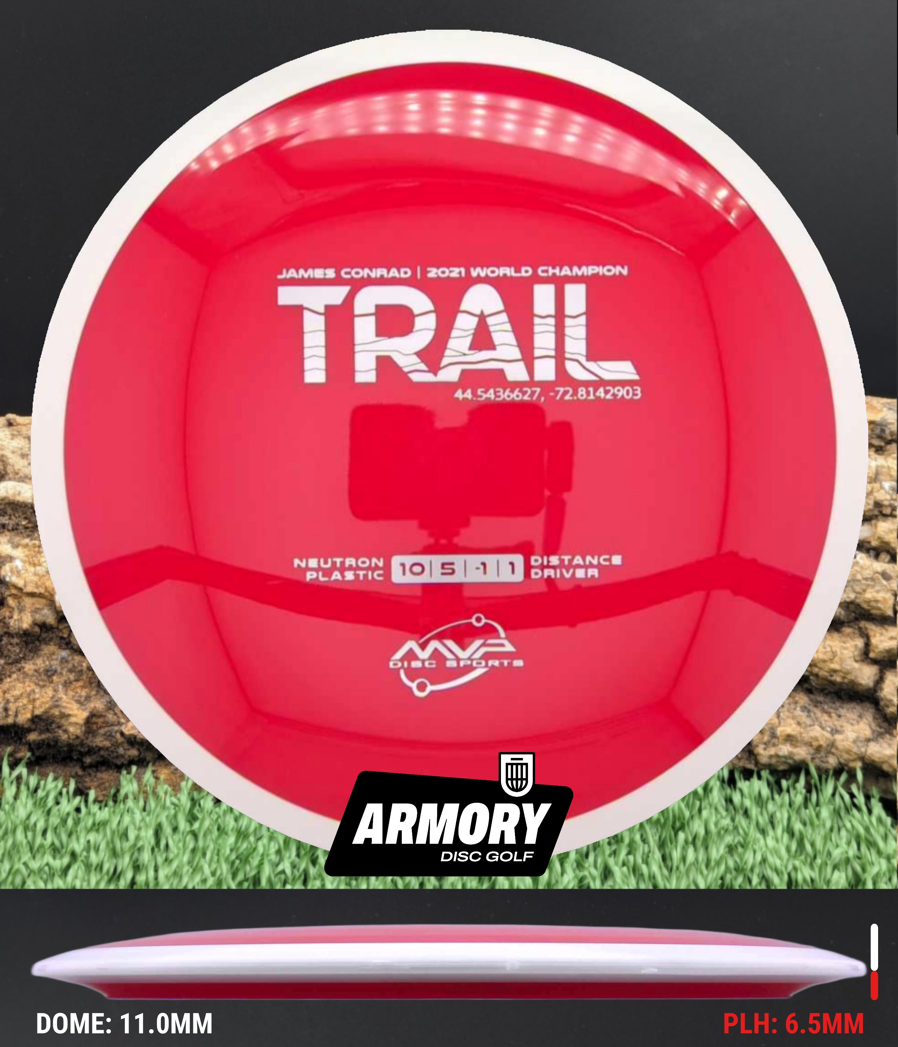 MVP James Conrad Trail – Neutron Distance Driver – Armory Disc