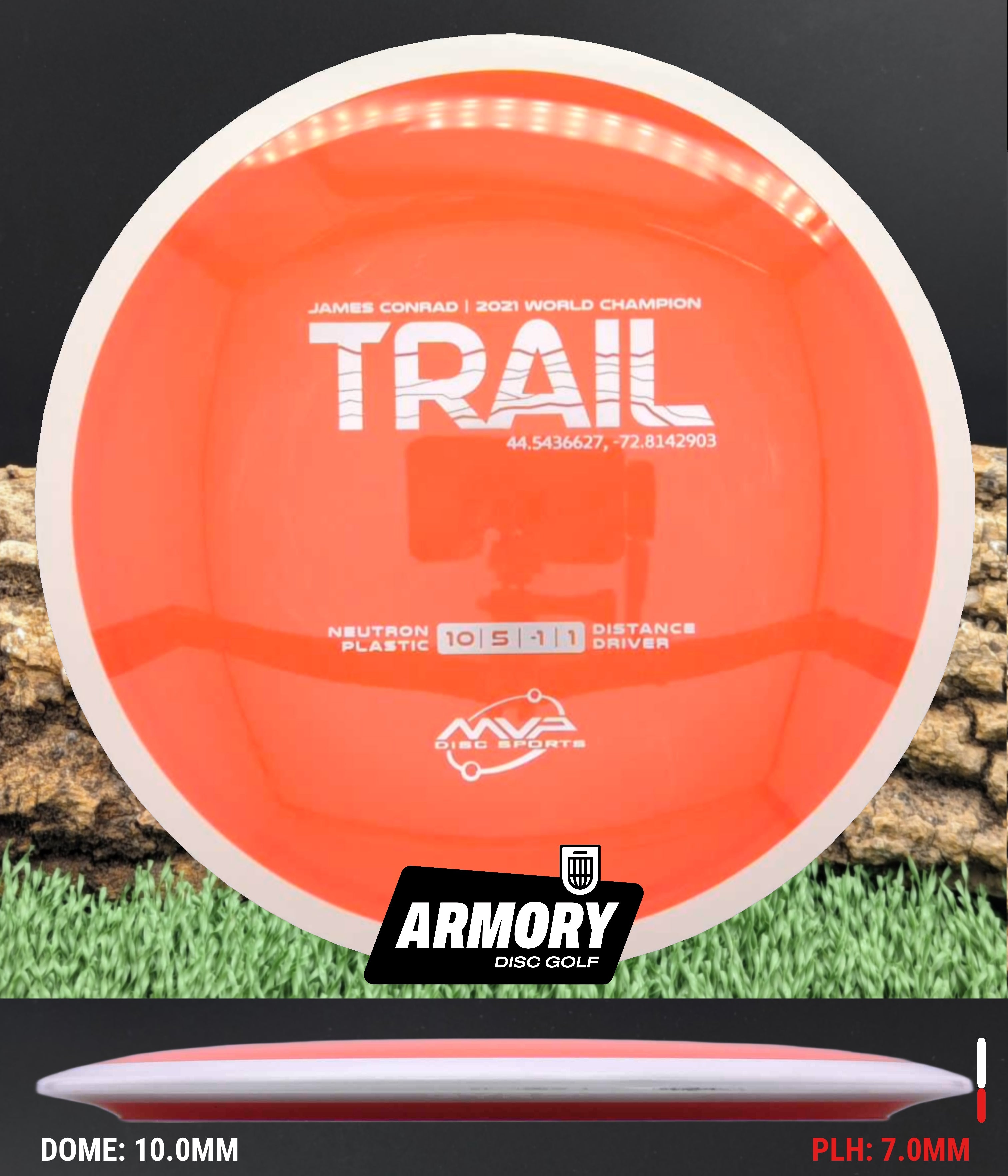 MVP James Conrad Trail – Neutron Distance Driver – Armory Disc