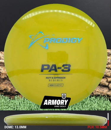 Prodigy A3 400 chartreuse/blue dots-navy 174.2g